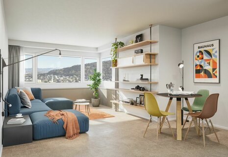 Exklusive 2.5 Zimmerwohnung im Oerlikon One