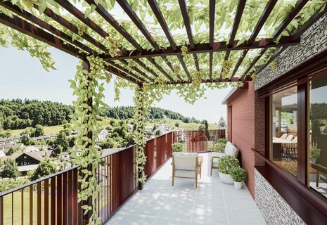 3.5-Zimmer-Maisonettewohnung im 2./3. OG | Zu den Reben