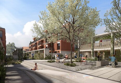 Grosszügige Eigentumswohnungen mit grünem Freiraum