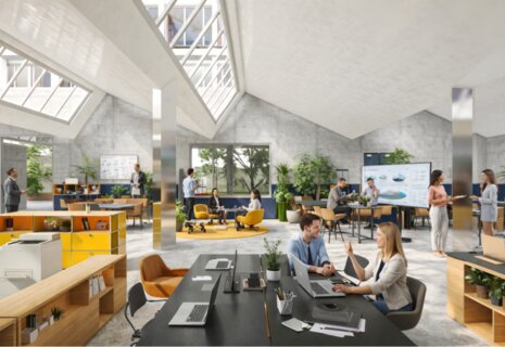 Vielseitige Gewerbefläche mit grosszügiger Shedhalle (340m²) und Büro (70m²) in Basel