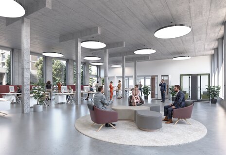 Müllerbräu Areal Baden – 450 m² Erdgeschossfläche im Trendquartier direkt am Bahnhof