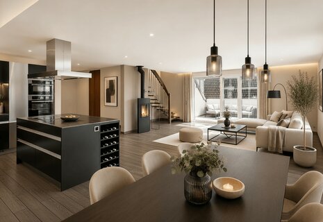Licht. Raum. Lifestyle. – Exklusive 5.5-Zimmer-Maisonette mit 180 m² Wohnfläche in Niederglatt