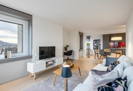 2.5 Zimmerwohnung im 24. OG - modernes Wohnen mit traumhafter Aussicht